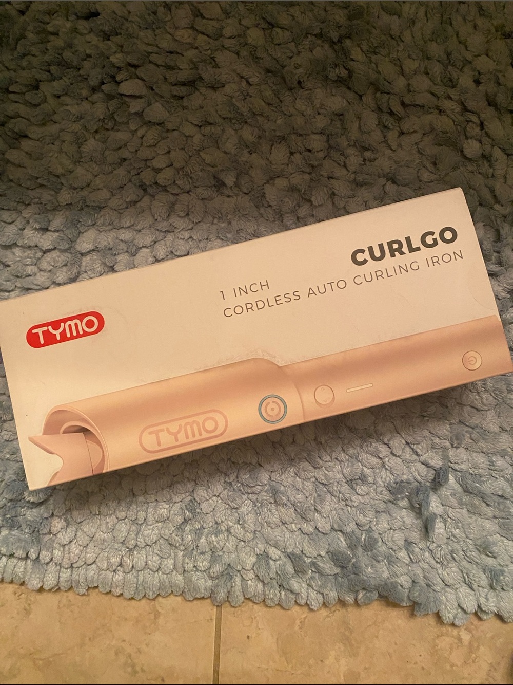 TYMO Curlgo 1-Inch Cordless Auto Curling Iron - Rose Gold